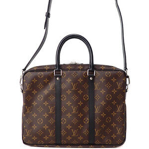 Louis Vuitton Monogram Macassar PDV Business Bag
